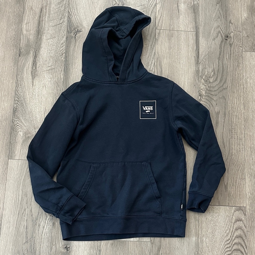 Kids Vans Dark Blue Pullover Hoodie